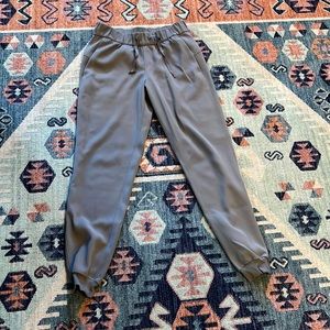 Lululemon joggers. Light gray color. Sz 4